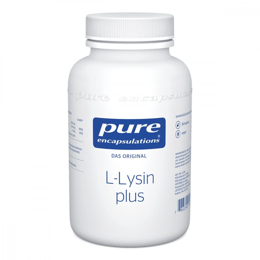 Pure Encapsulations L-Lysin plus Kapseln 90 stk