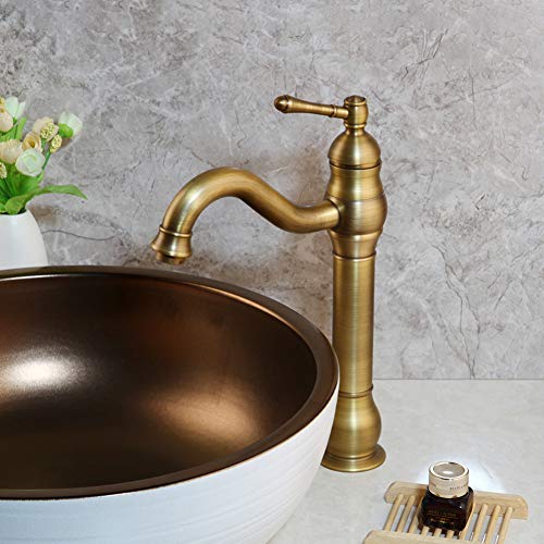 Robinet mitigeur de lavabo anti-goutte en laiton pour rénovation de salle de bains