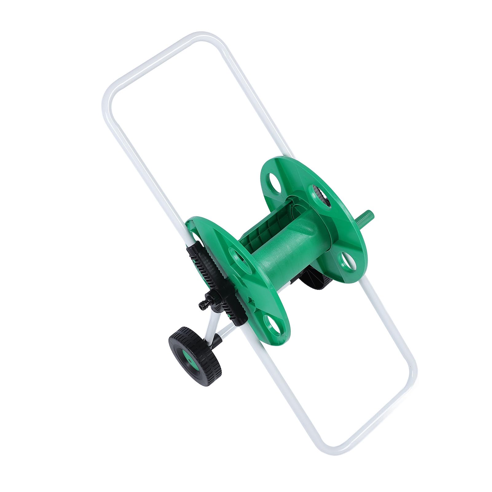 Carrello avvolgitubo dell'acqua in PP, carrello di stoccaggio degli attrezzi da giardino con ruote per un comodo giardinaggio