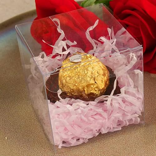 Boîtes-cadeaux de mariage en cristal synthétique pour emballages de dragées chic