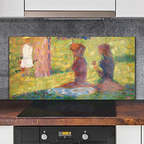 Crédence de cuisine 120x60cm nature pour mur de cuisson