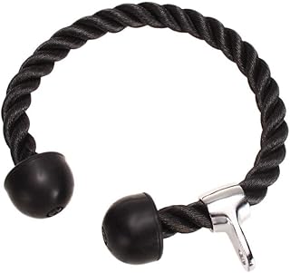 Tricep Rope Abdominal Crunches Cable Attachment Pull Down Laterals Biceps Training Fitness Equipment Body Building Gym Pull Rope