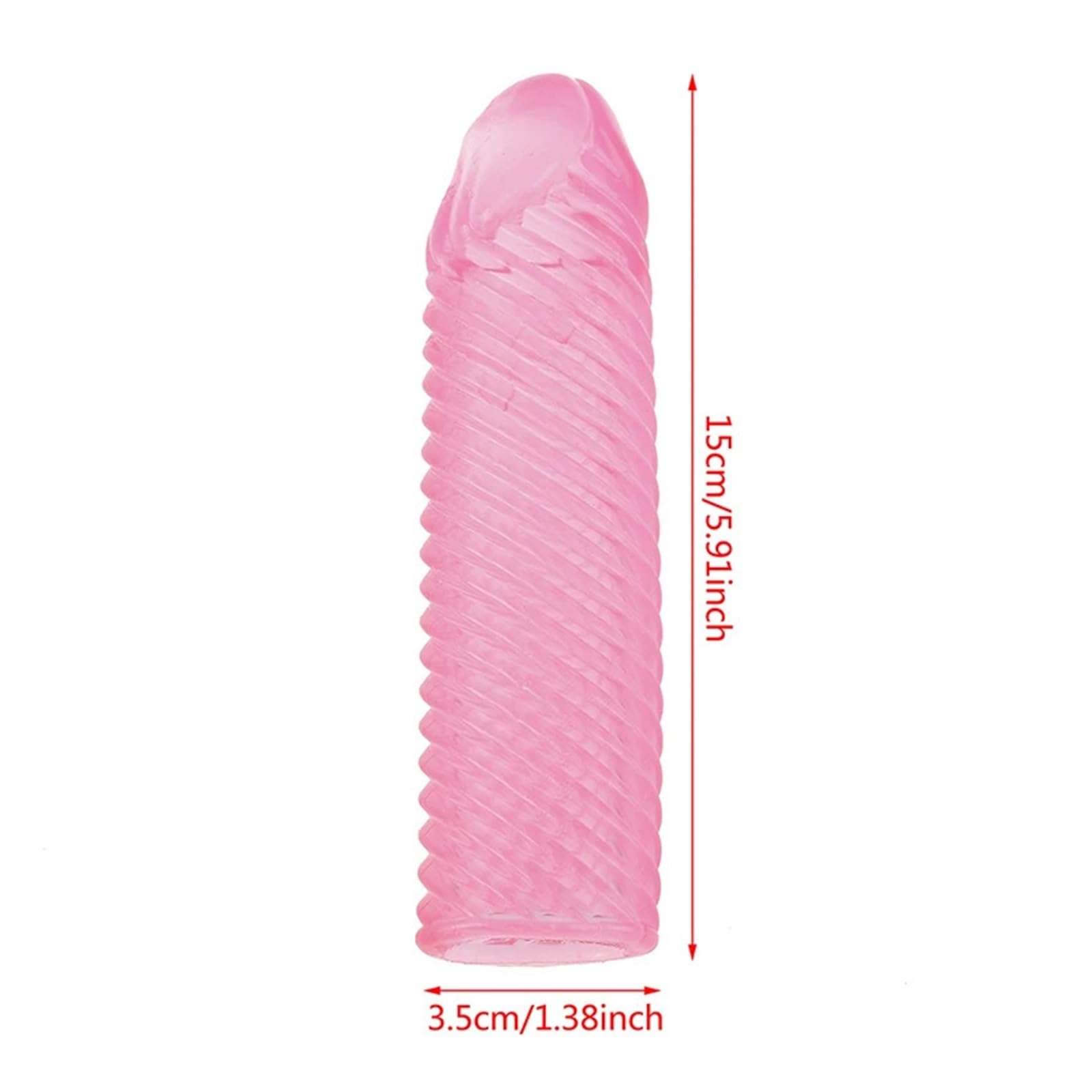 Manchon De Pénis En Silicone Pour Jouets Sexuels - Retard, Stimulation G-spot, SM, Neuf