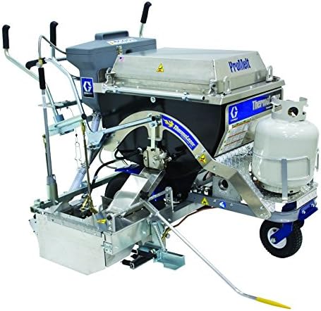 Graco ThermoLazer ProMelt Thermoplastic Handliner with 4-inch (10 cm) SmartDie II - 24H623