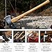 1844 Helko Werk Germany Classic Odyssey Double Bit Axe - Made in Germany Double Bit Axe and Felling Axe for Cutting Large Timber, Felling Trees - Head 3.5 lbs, Handle 30 in. (Odyssey) #10600