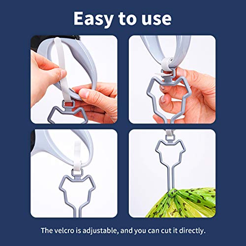 Dalzom® 2Pcs Dog Poop Bag Holder, Premium Waste Bag Holder Carrier For Leash, Dog Poop Bag Dispenser For Walking Running Bicycle Accessory (Black) #TOP4