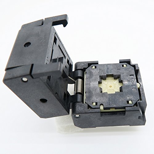Socket QFN36 MLF36 WLCSP36 para programación de circuito integrado IC 6x6mm paso 0.5mm 2