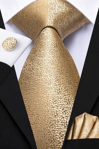 Image of Hi-Tie Men's Suspenders and Tie Set Silk Adjustable Elastic Y Braces with Strong 6 Clips Pocket Square Set