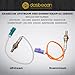 Dasbecan Oxygen O2 Sensor Set Upstream and Downstream Compatible with Ford Fiesta 1.6L L4 2011-2019