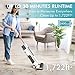 Ecowell Cordless Wet Dry Vacuum Cleaner and Mop, with Self Cleaning for Hard Floor and Area Rug Vacuum Cleaner, 8.2 Pounds