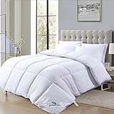 Roman Luxus Duvets - Silikonisierte Füllung - Weiche Tagesdecke - Bettdecke Antiallergisch (Winter - 200x200 cm)