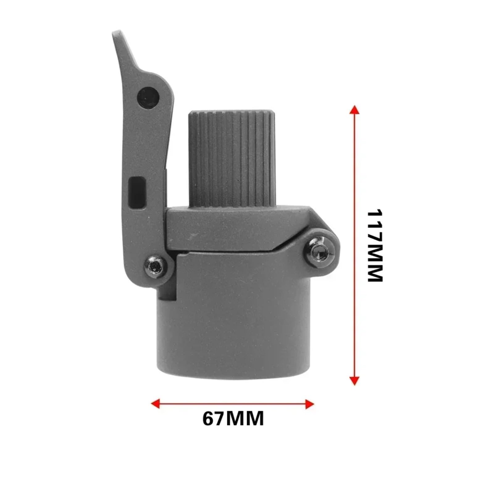 Gancio di Base for Asta Pieghevole for Monopattino Elettrico for Nin-ebot Max G30, bullone di Riparazione della Cerniera, Vite di bloccaggio dell'albero, Parti di Ricambio
