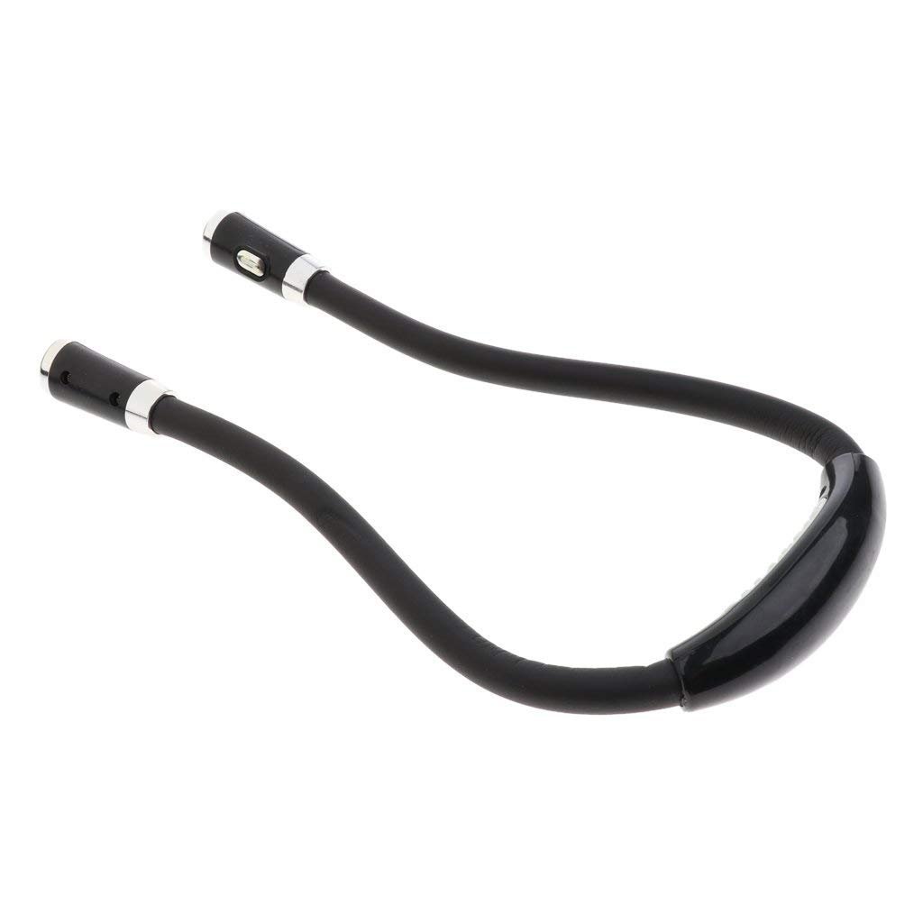 Lectura de cuello con luz LED para el cuello, 4 bombillas LED, ideal para niños, manualidades, tejer, reparación, viajes o barbacoa – # 2, como se describe