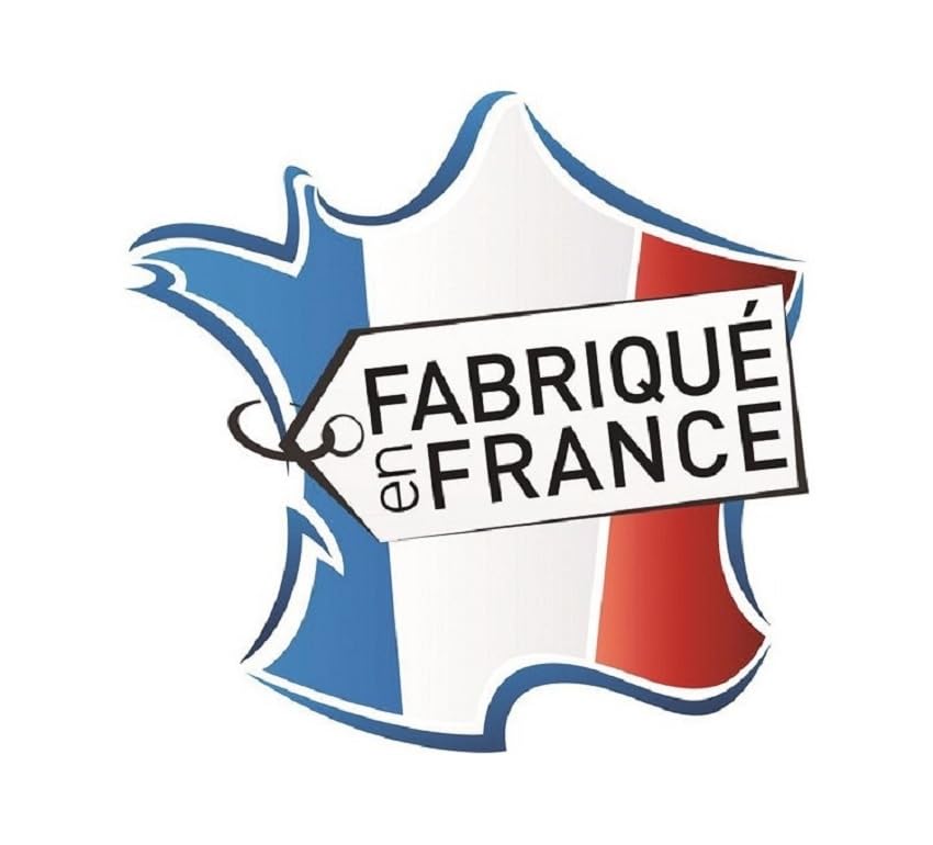 Évier Céramique Timbre d'Office 2 Bacs Country Blanc 90cm en Grès Fin Émaillé
