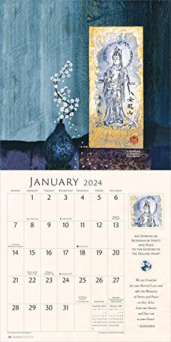 Meditations & Healing Art 2024 Calendar: Art and Poetry by Nicholas Kirsten-Honshin - Image 4