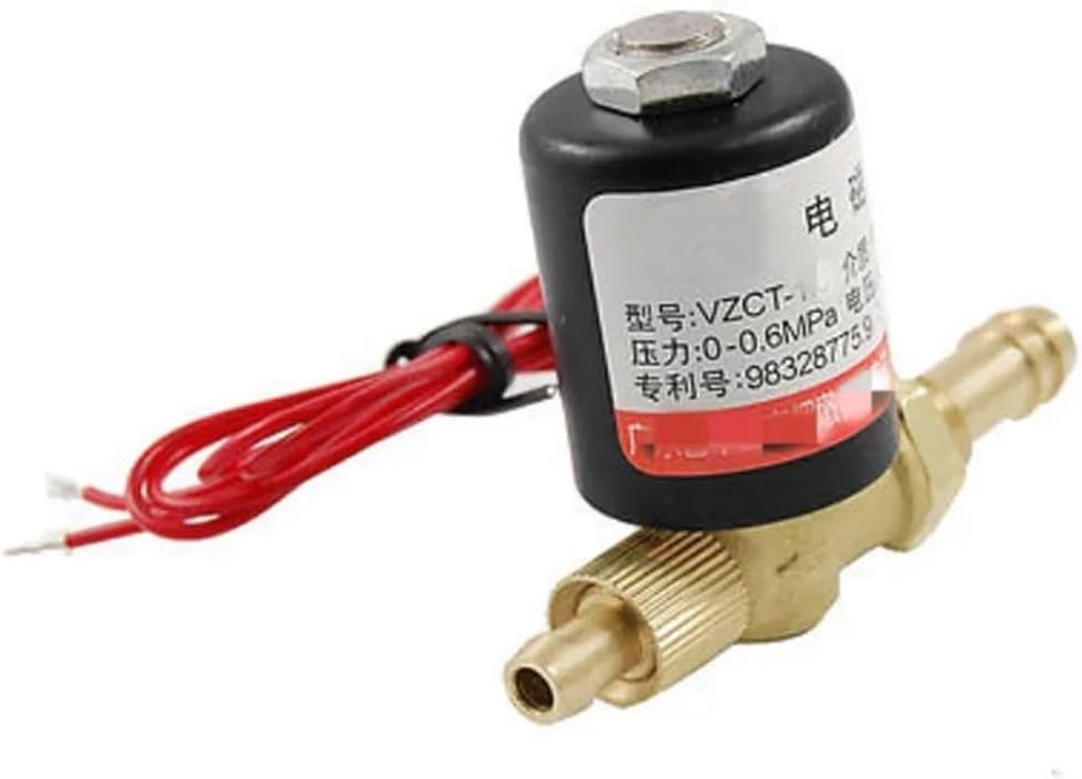 VZCT-2.2 DC24V /AC24V /AC36V/ AC220V/ AC380V 2 Way Solenoid Valve 0-0.8Mpa For Argon arc Welding Machines (Color : Without Locked, Size : AC24V)