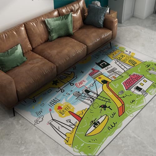 Tapis enfant lavable et antidérapant pour protéger le sol des jeux - 6