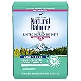Natural Balance L.I.D. Limited Ingredient Diets Small Breed Bites Dry Dog Food, Chicken & Sweet Potato Formula, 12 Pounds