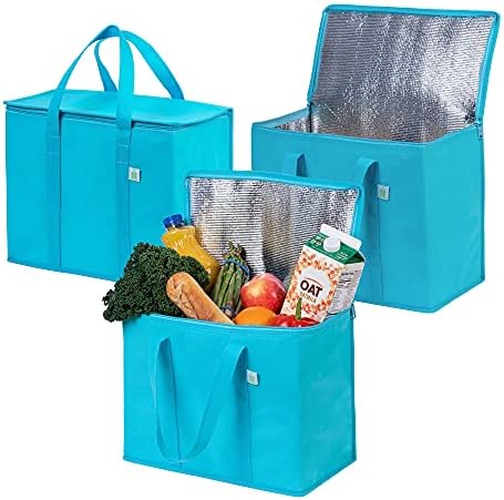 VENO Insulated Reusable Grocery Bag, Food Delivery