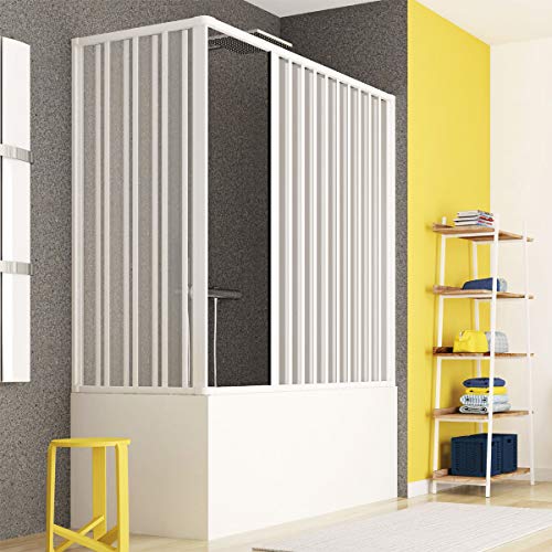 ✅ Struttura Resistente e Sicura – Realizzato in PVC bianco antiurto e pannelli semi-trasparenti, resistente all’umidità, muffa e calcare.