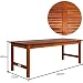Deuba Conjunto de jardín Lounge Atlas de Madera de Acacia con cojínes...
