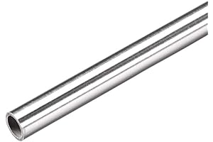 uxcell 6mm ID x 8mm OD 304 Stainless Steel Capillary Tube Tubing 300mm Length