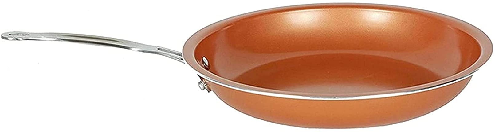 Patelnia wok Patelnia nieprzywierająca Miedziana patelnia z powłoką ceramiczną Łatwe czyszczenie Trwała patelnia nieprzywierająca Narzędzie do gotowania Kuchnia Naczynia do gotowania Woka Wo
