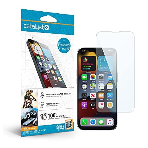 Catalyst Full Coverage Screen Protector for iPhone 13 Pro Max