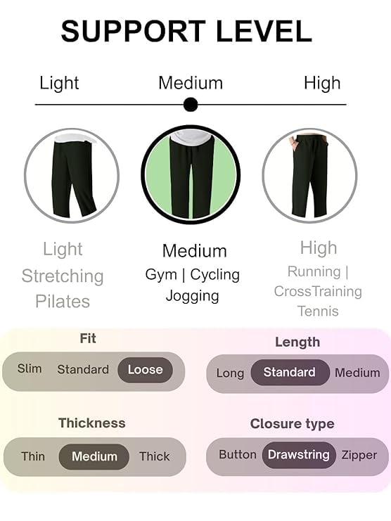 Image of GRECIILOOKS Men's Loose Mid Rise Regular | Sports Stylish Track Pant | Trouser (Available in Plus Size)