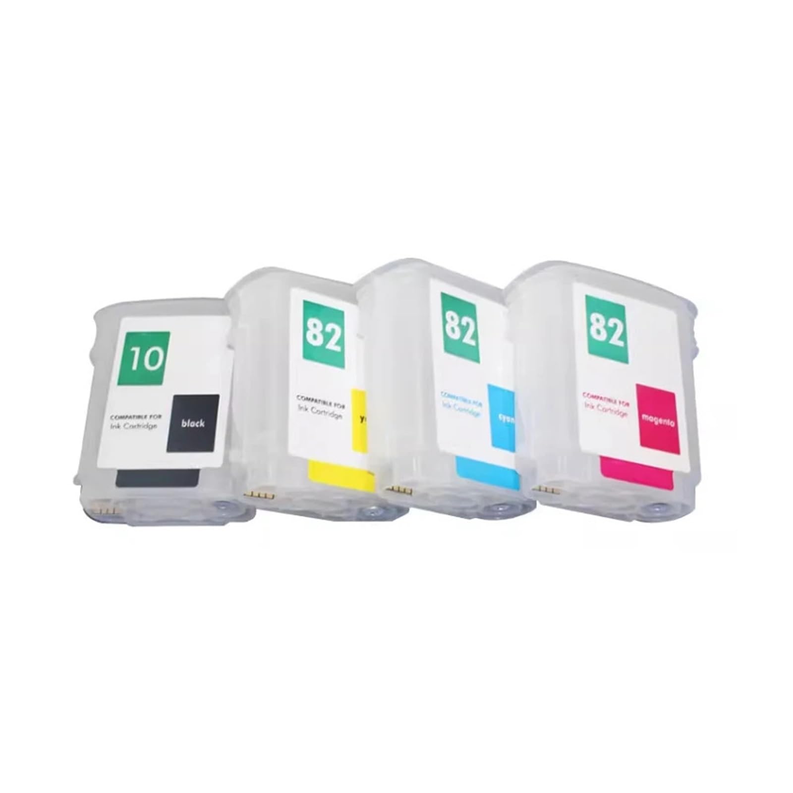 Cartuccia ricaricabile 1/2 Compatibile con HP 10 82 con chip