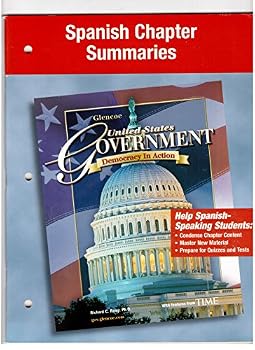 Paperback Spanish Chapter Summaries (United States Government, Democracy in Action) Book