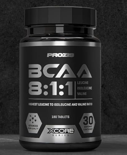Prozìs Bcaa 8:1:1 Xcore Series, 180 compresse - leucina isoleucina valina 811 - Integratore aminoacidi 811