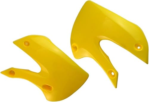 Miniatura 7 de TDPRO Kit de carenado de plástico, piezas de guardabarros y asiento negro para Pit Dirt Bike KX 65 KX65 (4amarillo+3blanco)