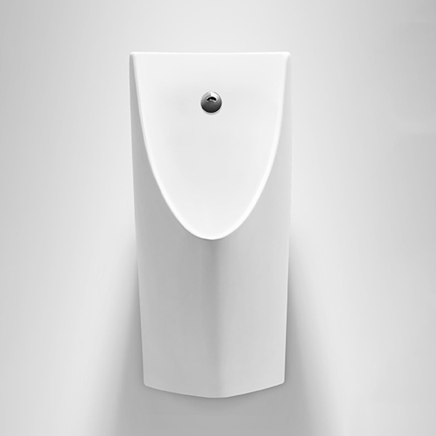Men's Adult Urinal Commercial Washout Urinal Modern Wall-Mounted Ceramic Urinal Universal Washout High Efficiency Urinal for Small Bathrooms Restrooms