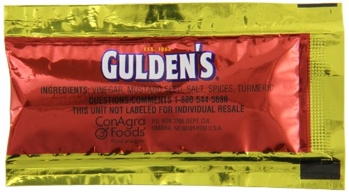 Gulden's Spicy Brown Mustard Packets, 0.32 Ounce (Pack Of 500) #TOP1