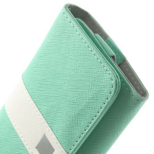 Étui Cuir Synthétique Cubot T9 Vert - Finition Premium et Fermeture Aimantée - 7