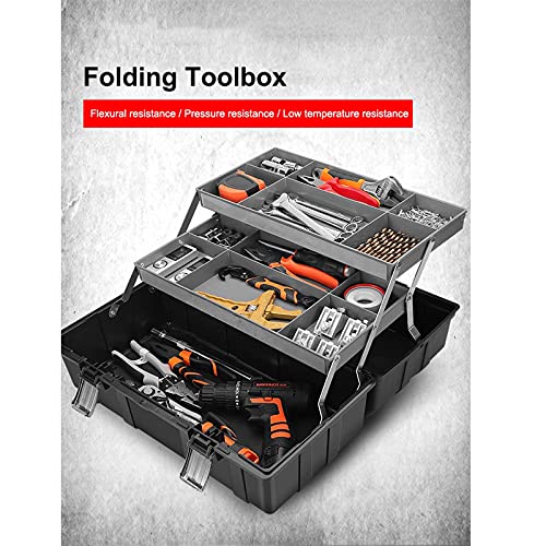 Boîte à outils organisateur valise à compartiments pour kit de réparation - 3
