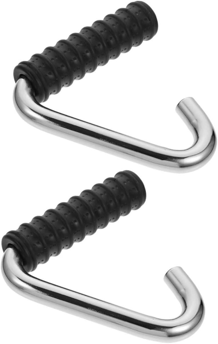 2pcs Durable Pull Rod Handles for Strength Training Versatile Workout Handles for Biceps Triceps Back Shoulders Lightweight Ergonomic Design for and Use