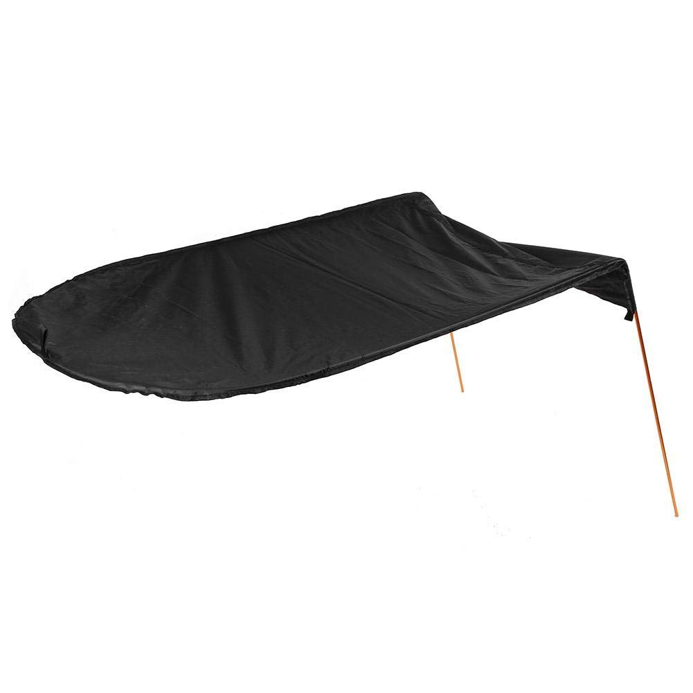 MOOCYKayak Boat Canoe Sunshade Canopy,Kayak Shade Canopy for Single Person(Black)