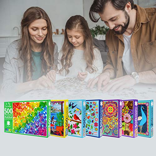 Quebra-cabeça de 500 peças para adultos montagem de quebra-cabeça de imagens Jogos de quebra-cabeça