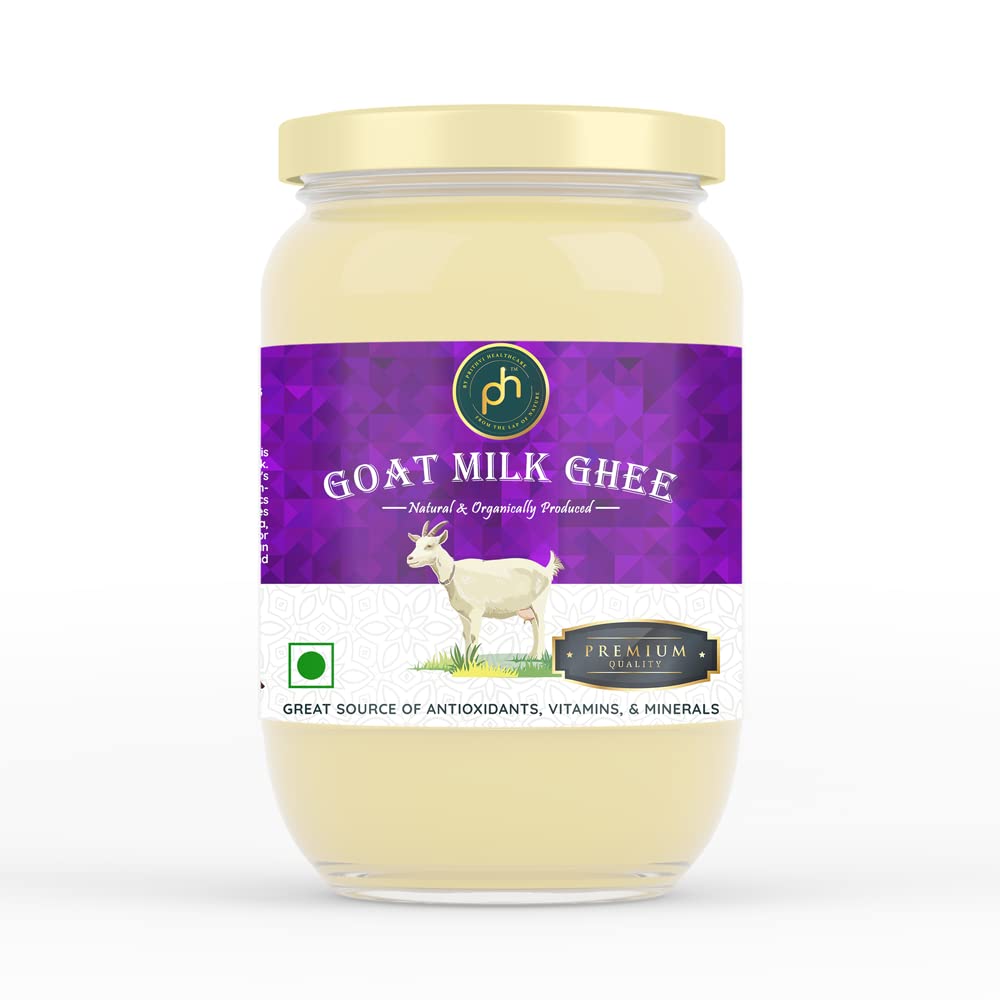 PH Goat Ghee 250 ML(227g) Organic | From Grass Fed Goat A2 Milk | Traditional | Bilona Method Made | Good for bones and muscle (B09G1F6LV9) Amazon Price History, Amazon Price Tracker