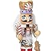 Kurt S. Adler Gingerbread Man Nutcracker Ornament 5 inch Wooden Christmas Decoration