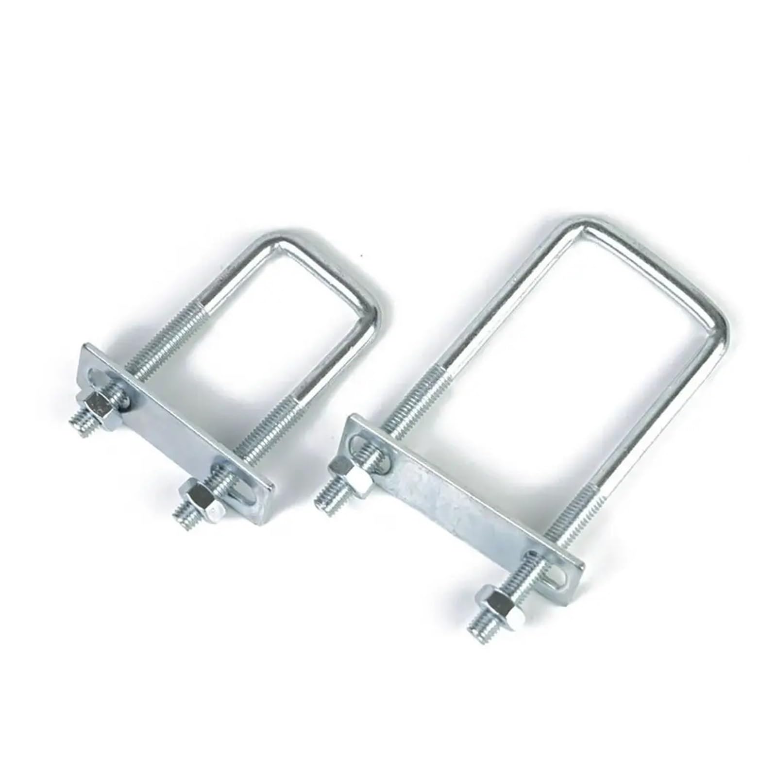 Bullone a U quadrato in acciaio inossidabile, Bulloni a U quadrati in acciaio inox 304 M6 misure multiple 2 pz(2Sets M6x20x50mm)