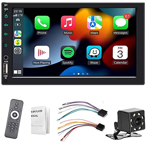 7インチ 2DIN ディスプレイオーディオ CarPlay Android Auto Bluetooth ミラーリング 車載用 7インチ2DINディスプレイオーディオ カーオーディオ Apple