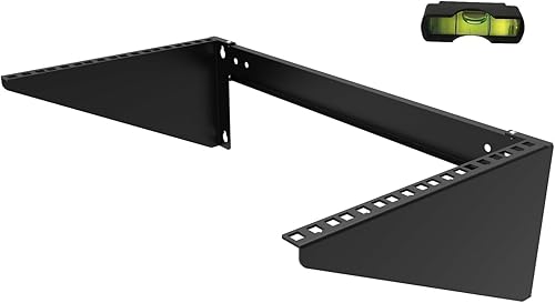 JINGCHENGMEI Rack vertical resistente de 19 pulgadas para montaje en pared y rack de servidores de montaje en pared de 125 libras (MFT-HVWRF6U)