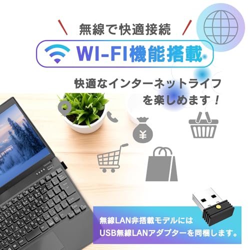 NiceFuse ノートパソコン 4GB SSD128GB 15.6型