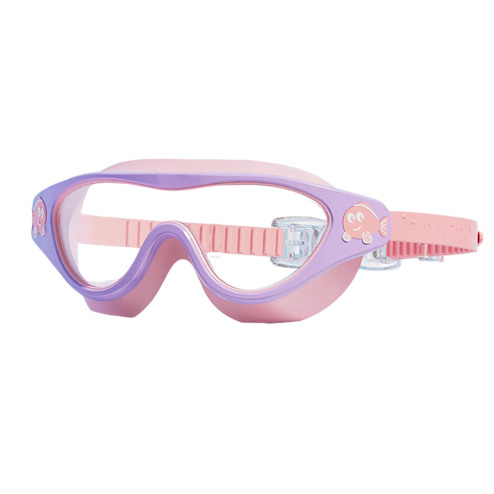 Kids Swimming Goggles Professional Waterproof Swim Eyewear for Kids 3-14 Silicone Swimming Glasses Anti-Fog Resist Leak Proof Swim Eyeglasses with Adjustable Straps for Boys Girls Pool Beach
