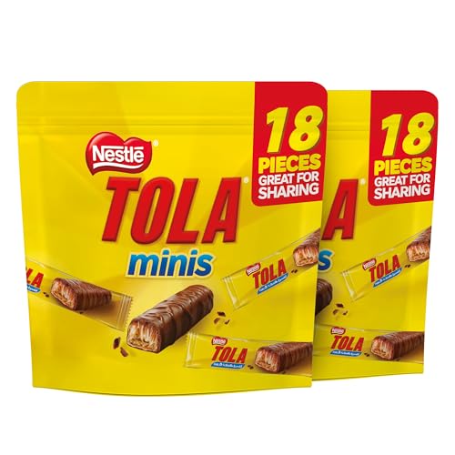 Nestlé Tola Chocolate Minis Bag Value Pack (279g Bag, Pack of 2)