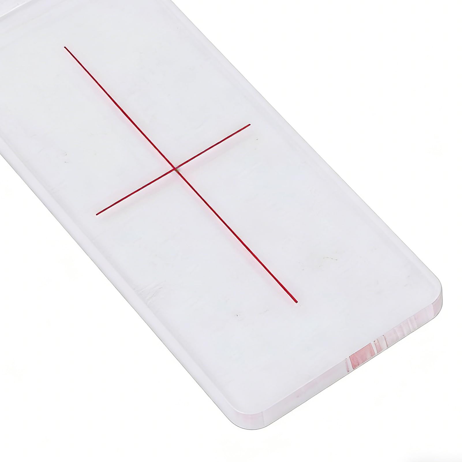 Moniteur de Jauge de Fissure | Jauge de Mesure en Acrylique en L - Contrôleur de Fissures - pour des Fissures sur Intérieurs et Extérieurs et Angles