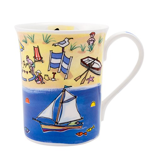Alison Gardiner National Trust Range | Studland Bay Fine Bone China Mug